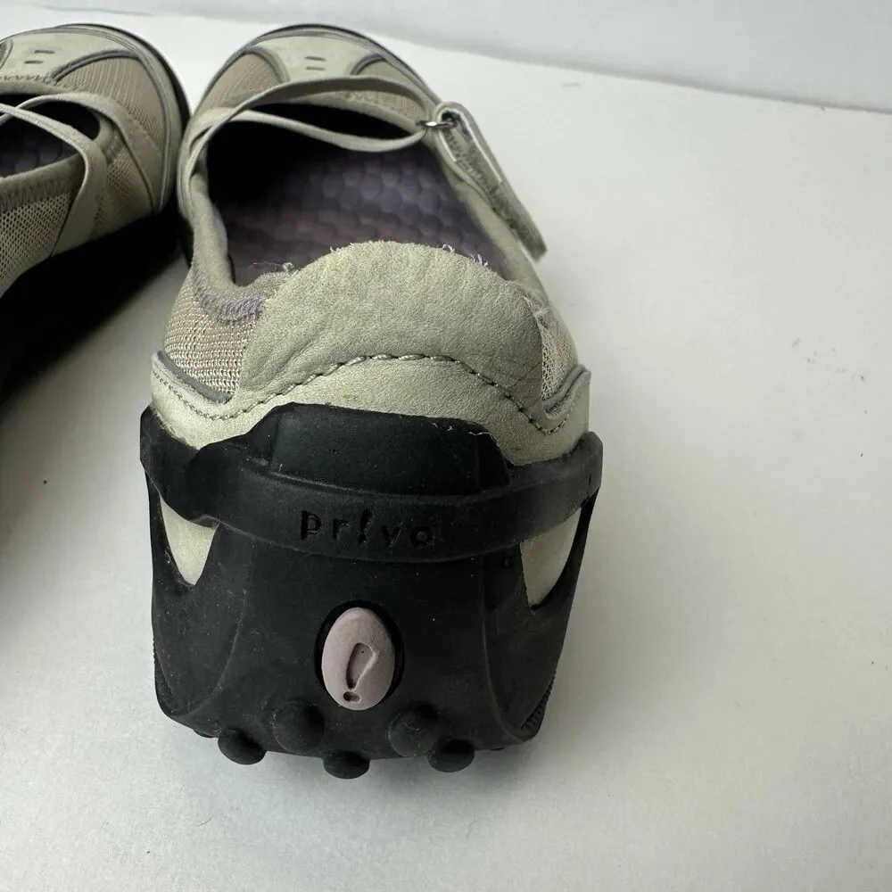 Clarks Privo Mary Jane Beige with  Rubber Sole Comfort Walking Shoe Sz: 7M - Picture 7 of 13